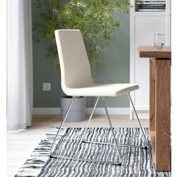 Scaun Ikea Lillanas/Gunnared (Crom/Bej)