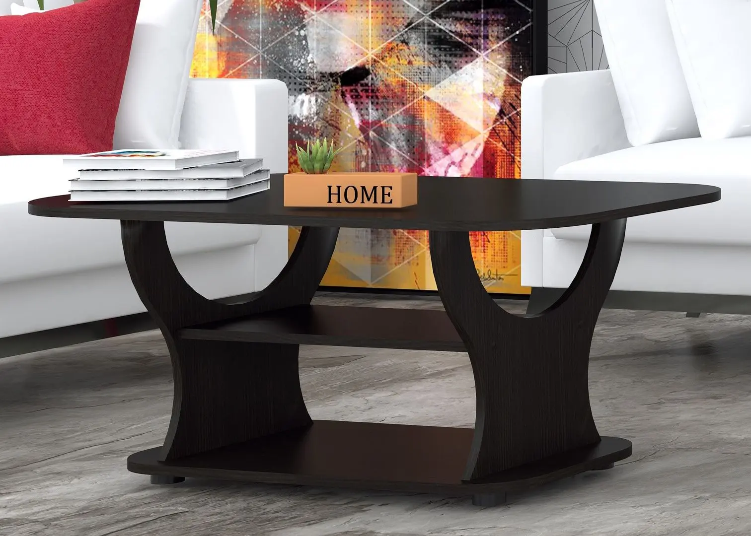 Masa pentru reviste Marcel Prod Topaz (Wenge)