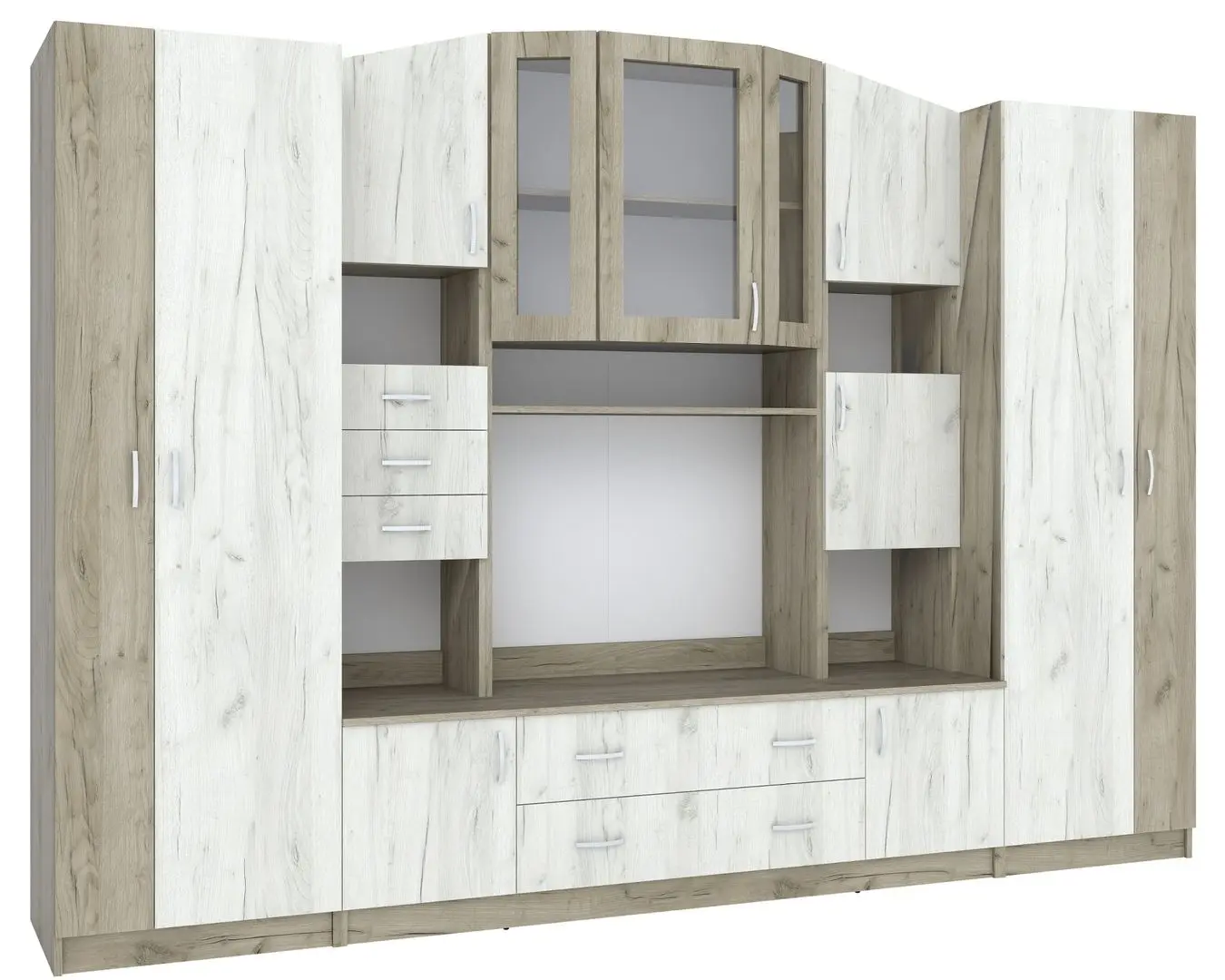 Гостиная Marcel Prod Macarena 2.9m (Craft Oak White/Craft Oak Gray)