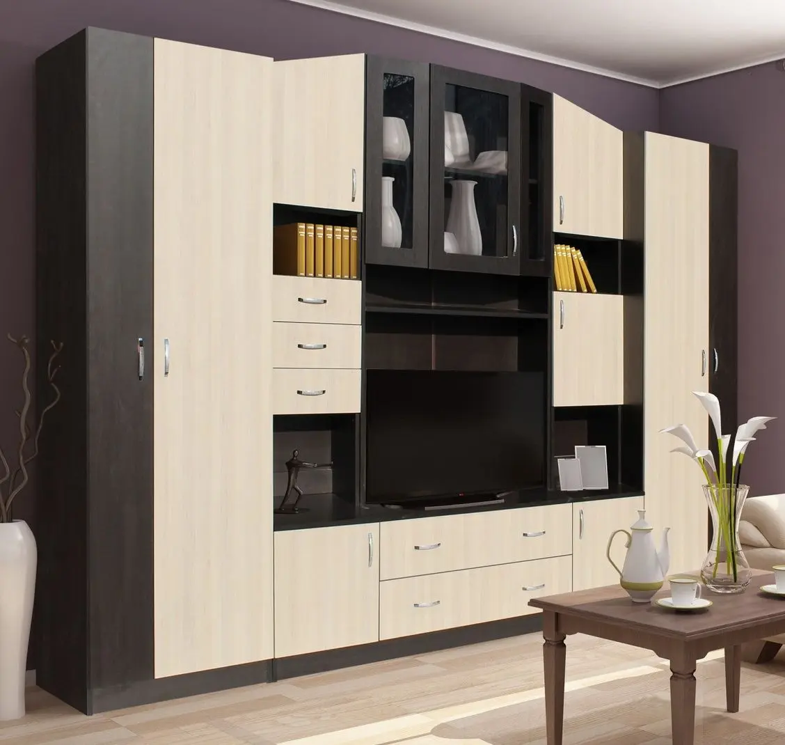 Гостиная Marcel Prod Macarena 2.9m (Wenge/Birch)