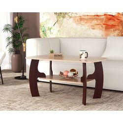 Masa pentru reviste Marcel Prod Malvina (Walnut/Sonoma Oak)