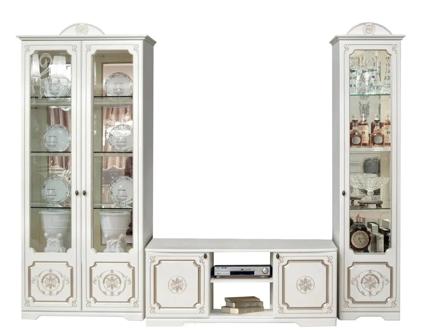 Гостиная Marcel Prod Veronica 2.9m (White/Golden)