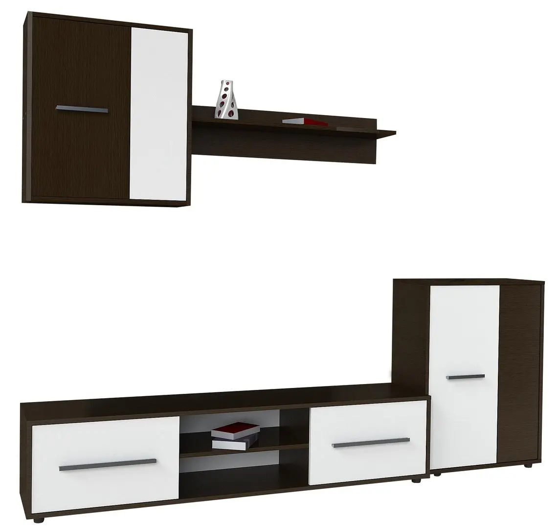 Living Marcel Prod Flory 2.2m (Wenge/White)