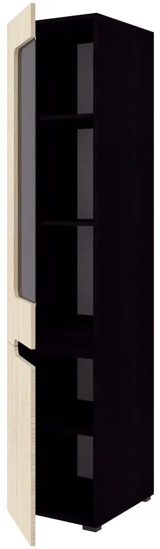 Пенал-витрина Marcel Prod STIL-24 Left (Wenge/Birch) - 4