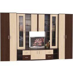 Гостиная Marcel Prod Cristina 3.4m (Wenge/Birch) Thumb