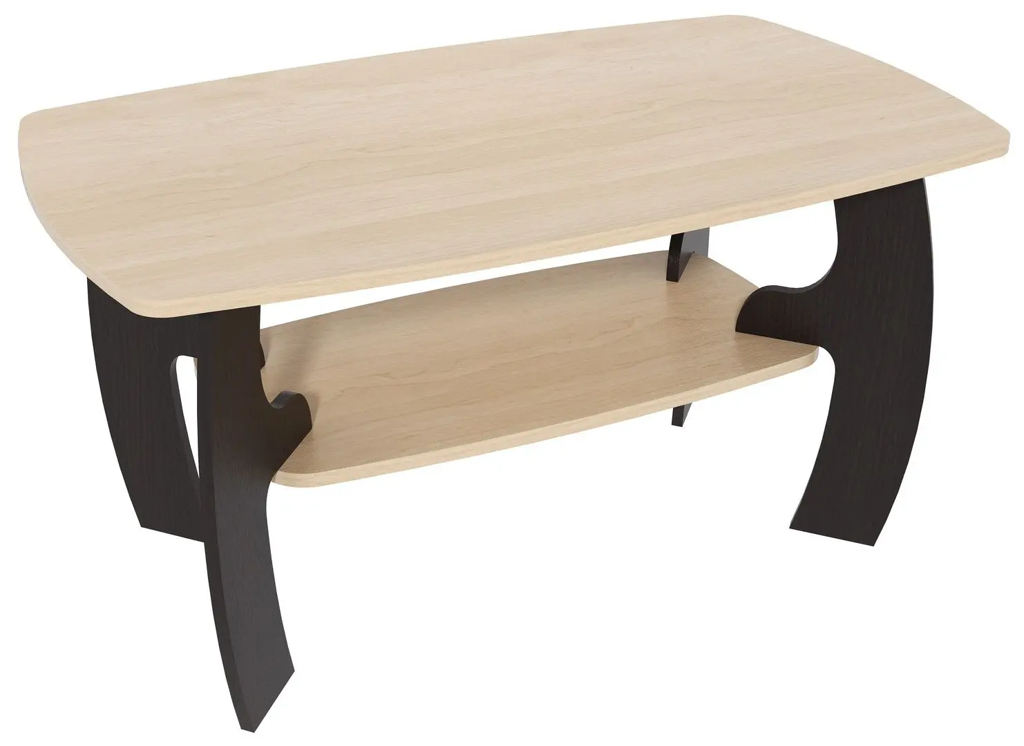 Журнальный столик Marcel Prod Malva (Wenge/Milky Oak)