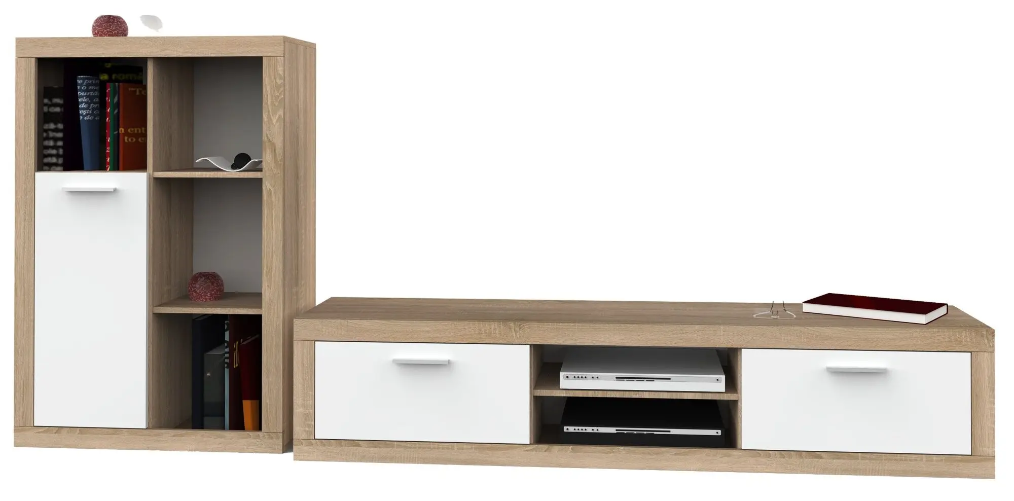 Living Marcel Prod Sunset 2.8m (Sonoma Oak/White)