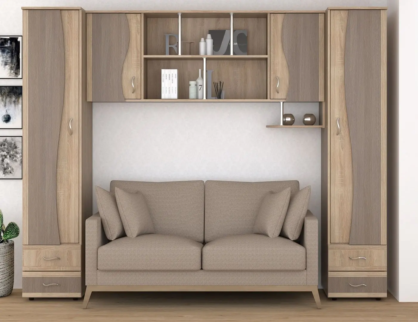 Гостиная Marcel Prod Tineret Lory I (Sonoma Oak/Sonoma Oak Truffle)