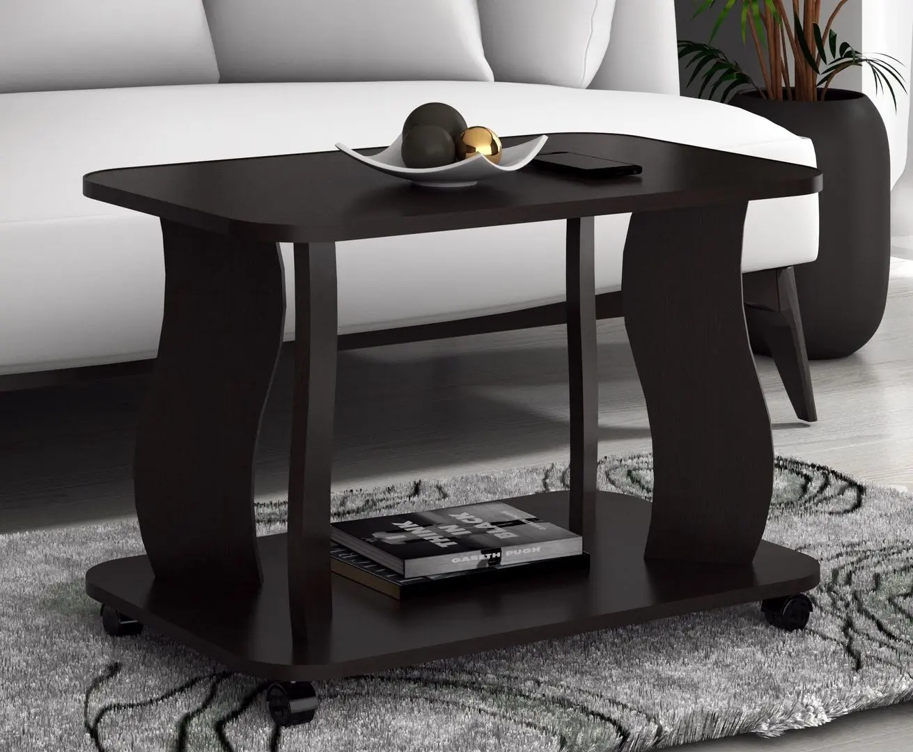 Masa pentru reviste Marcel Prod Role RO (Wenge)