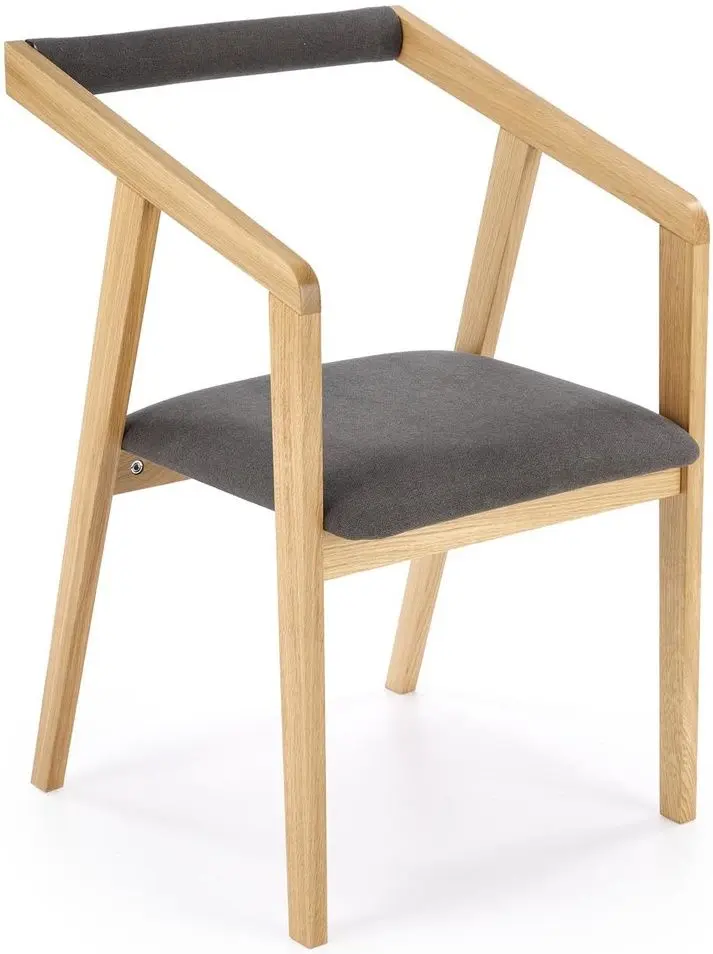 Стул Halmar Azul 2 (Natural Oak/Grey) - 2