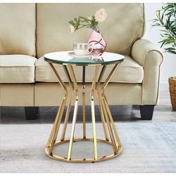 Masa pentru reviste Halmar Afina S (Gold)