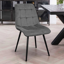 Scaun DP Capella HLR21 (Drak Gray/Black)