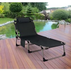 Sezlong Mebel Elite Venus (Grey/Black)