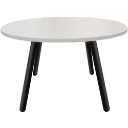 Стол DP Fusion Rondo 4 100x100 (White/Black) Thumb