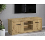 Tumba pentru TV Tempo Kondela Airon 2D 50x125 (Artisan Oak)