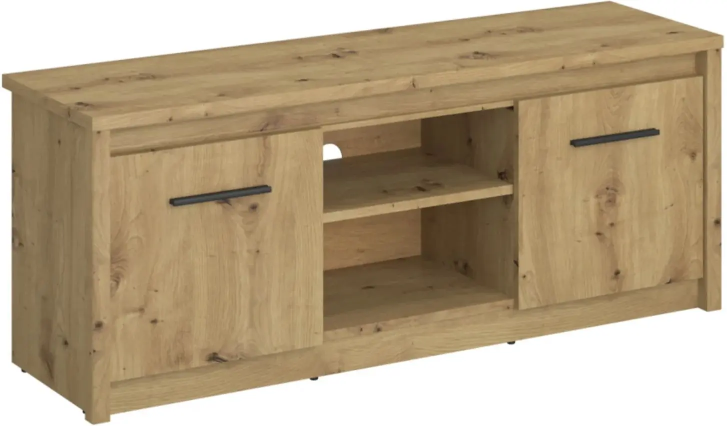 Tumba pentru TV Tempo Kondela Airon 2D 50x125 (Artisan Oak)
