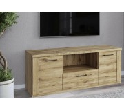 Tumba pentru TV Tempo Kondela Dorsi 2D1S 53x135 (Navarra Oak)