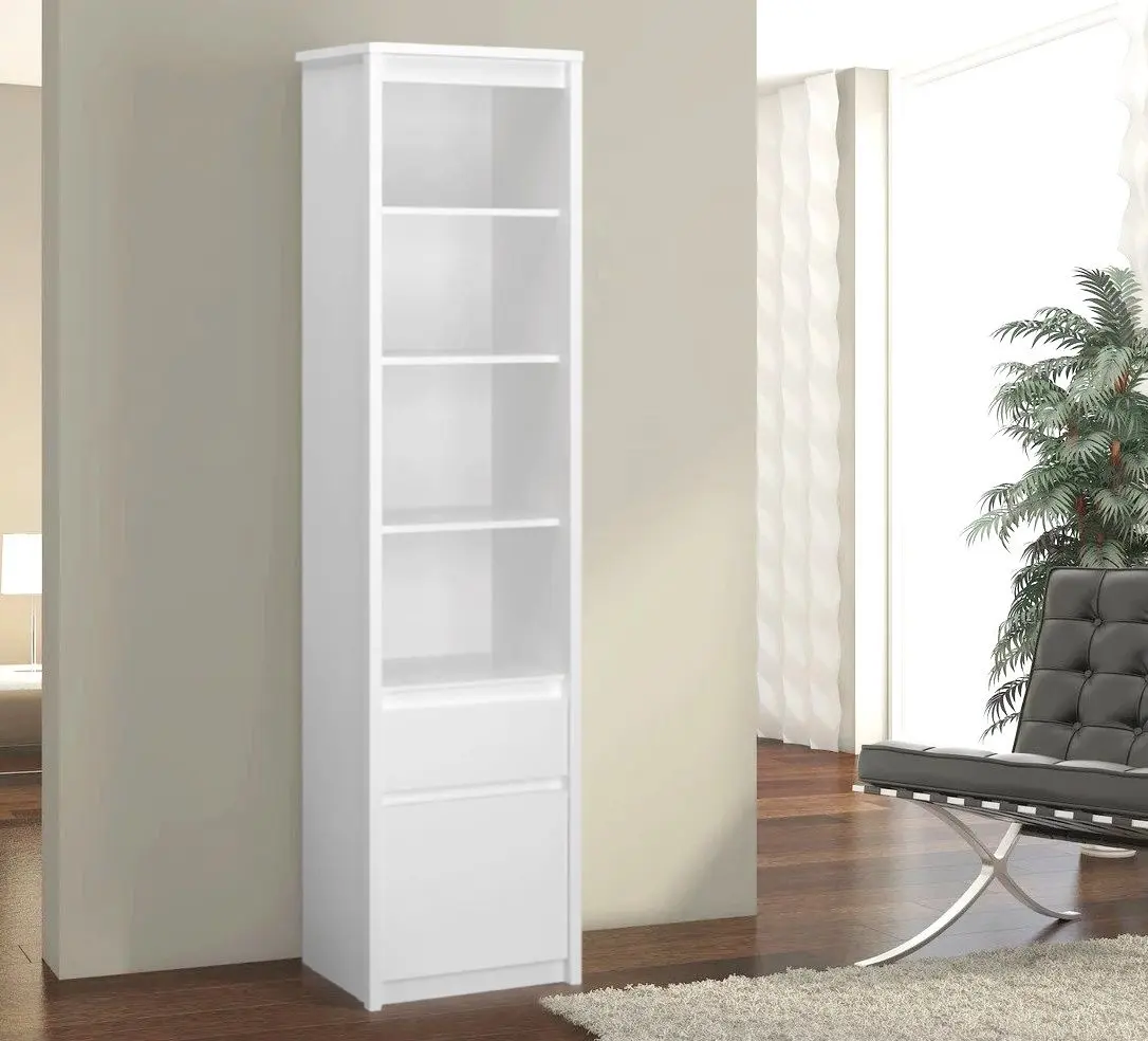 Etajera Tempo Kondela Erodin 1D1S (White)