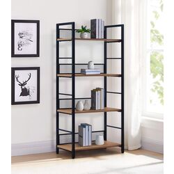 Etajera Tempo Kondela Keler Tip 1 (Black/Oak)