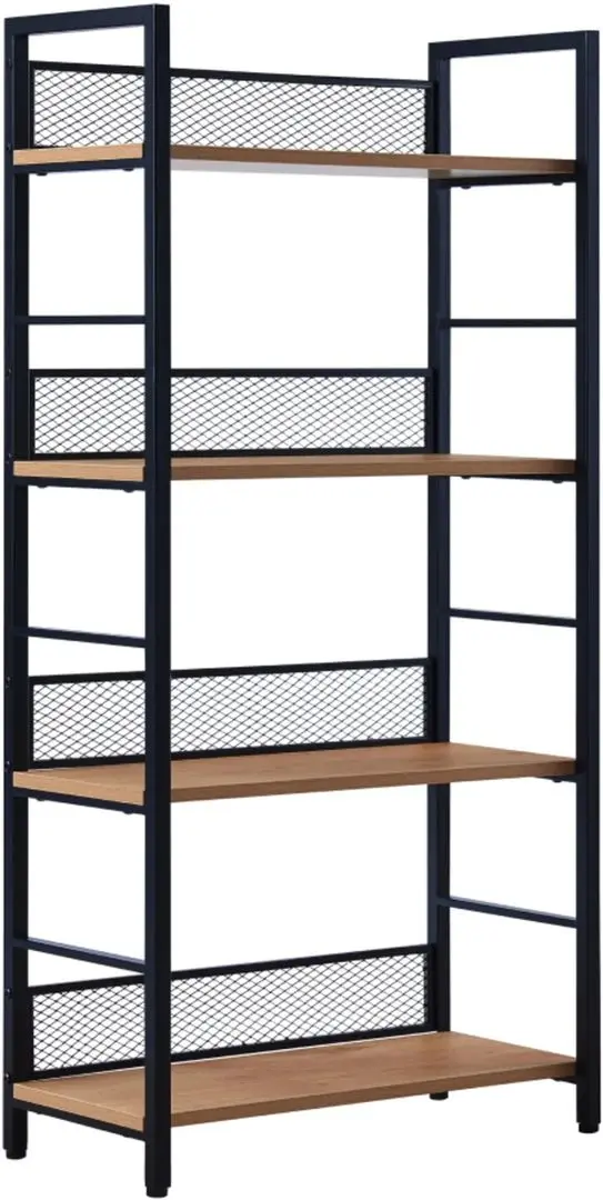 Etajera Tempo Kondela Keler Tip 1 (Black/Oak)