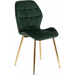 Scaun Mebel Elite Lucky (Green/Golden) Thumb