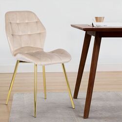 Scaun Mebel Elite Lucky (Cream/Golden)