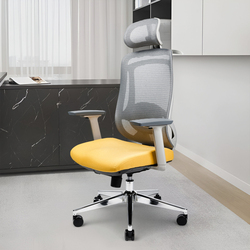 Fotoliu Custo Florence (Grey/Yellow)