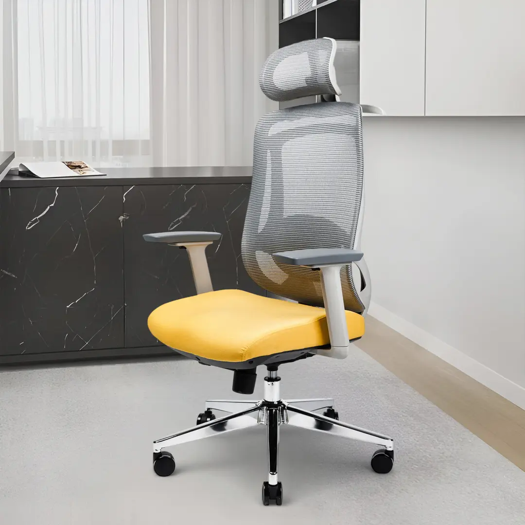 Кресло Custo Florence (Grey/Yellow)