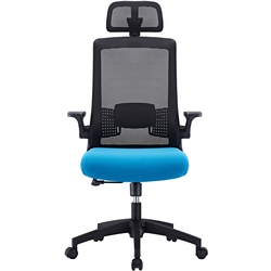 Fotoliu Custo Santander (Black/Blue) Thumb