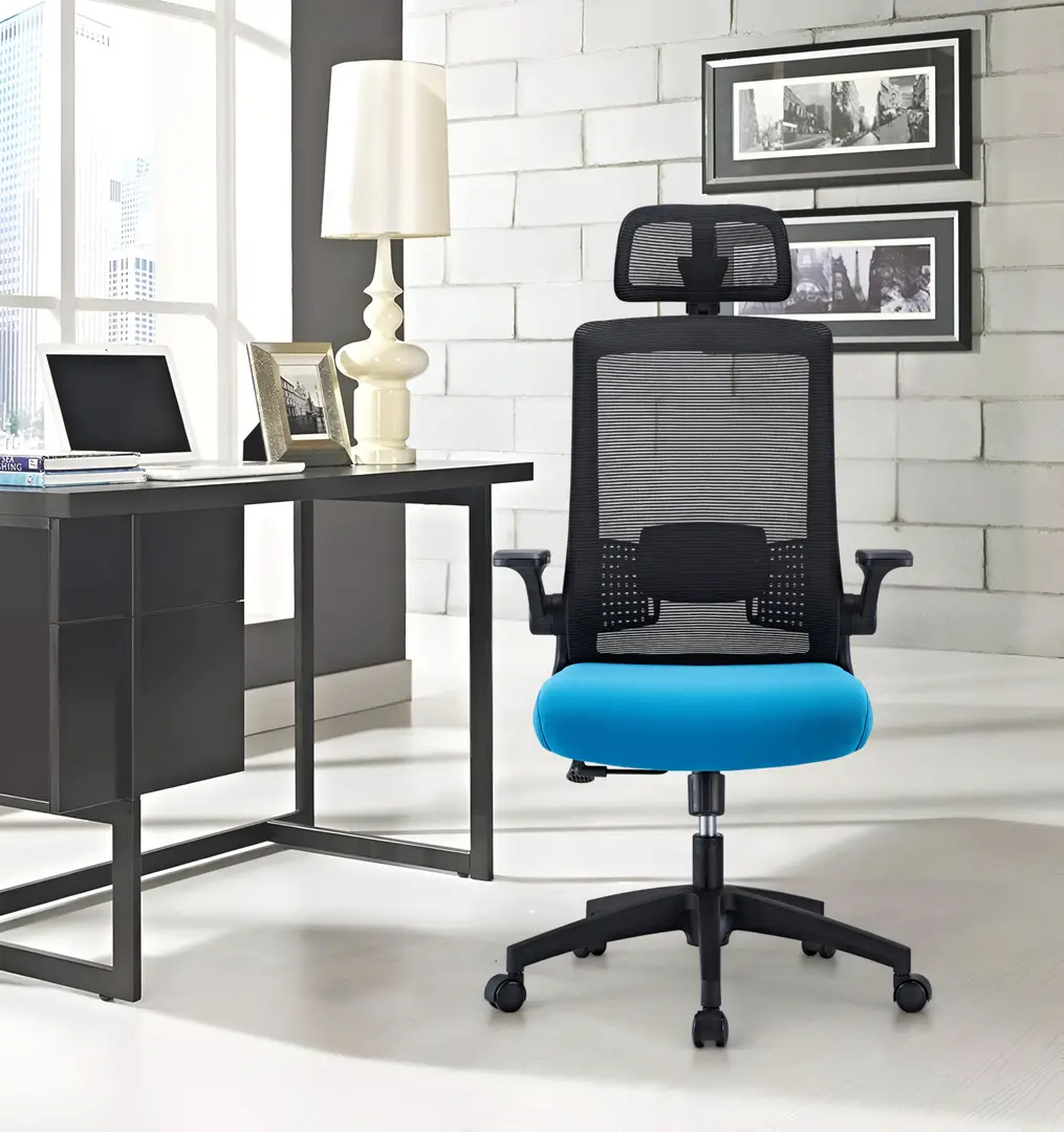 Fotoliu Custo Santander (Black/Blue)