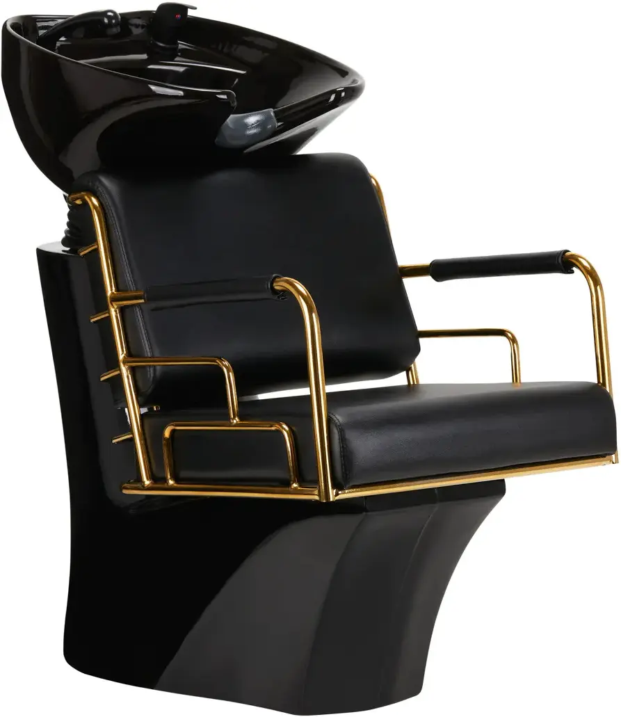 Scafa pentru frizerie Gabbiano Prato (Black/Gold)