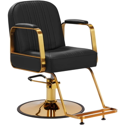 Fotoliu de coafor Gabbiano Acri (Black/Gold) Thumb