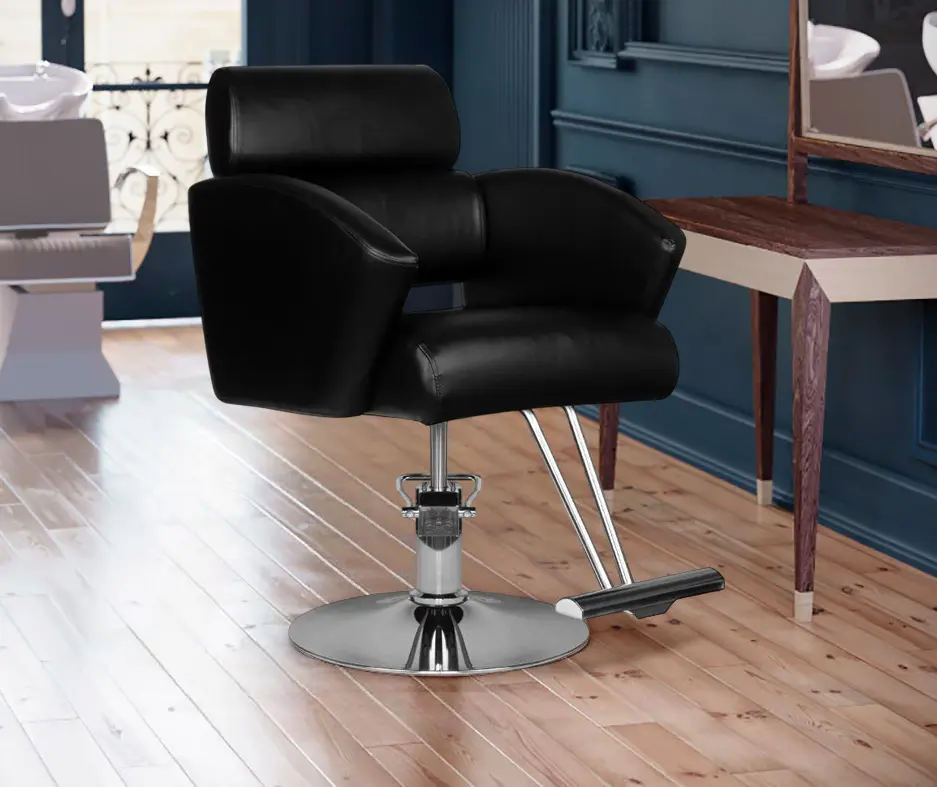 Fotoliu de coafor Hair System HS02 (Black)