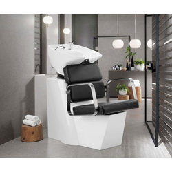 Scafa pentru frizerie Gabbiano Porto (Black/White)