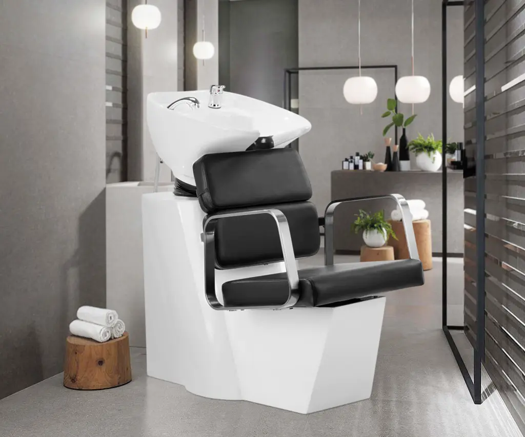 Scafa pentru frizerie Gabbiano Porto (Black/White)