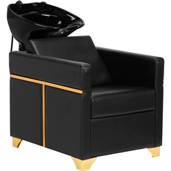 Scafa pentru frizerie Gabbiano Toledo (Black/Gold) Thumb