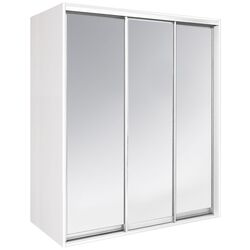 Шкаф-купе Modern Braun Top 3 179x210x60 3 зеркала (White) Thumb