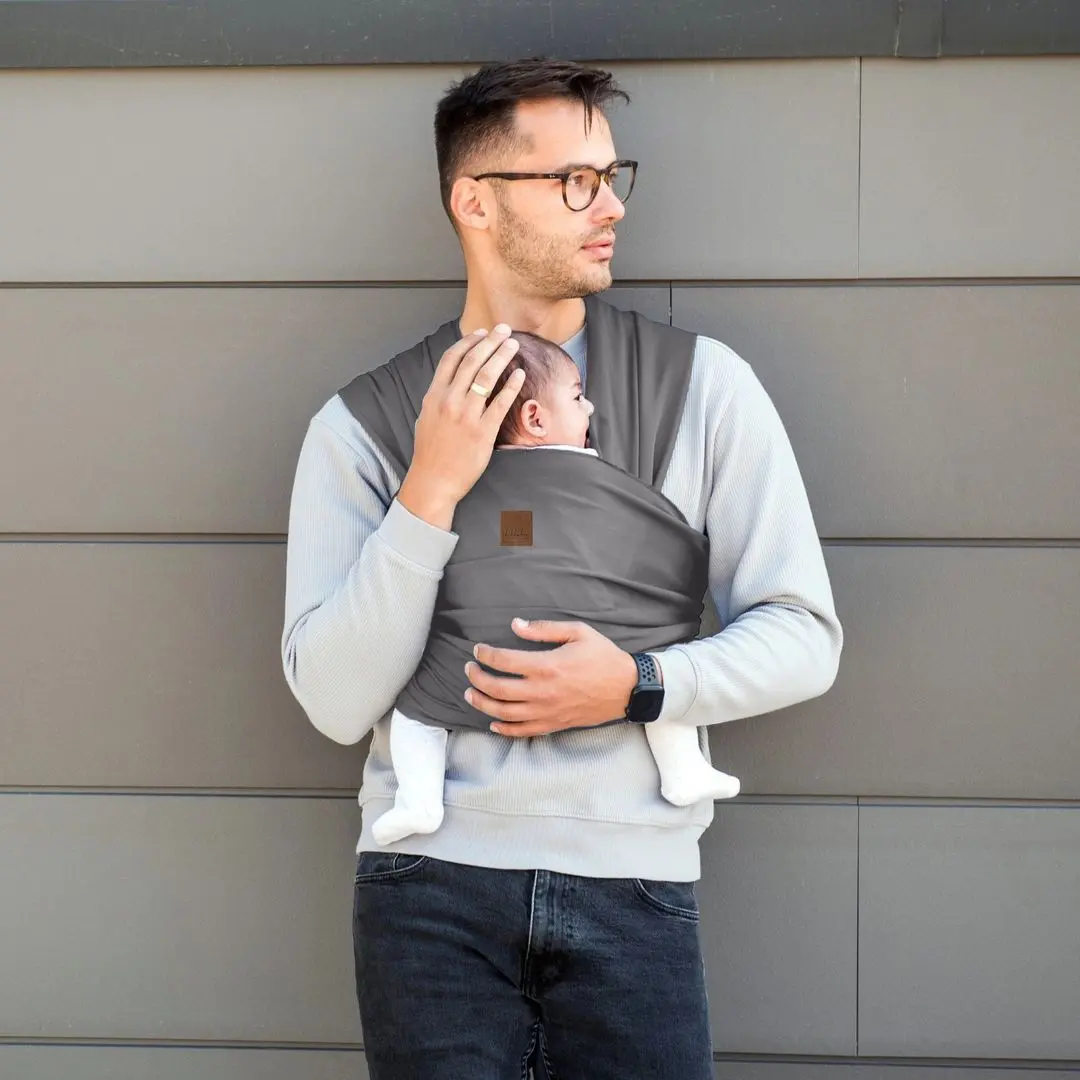 Sling KikkaBoo Isla (Dark Grey)