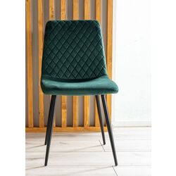 Scaun Signal Irys Velvet (Black/Green) Thumb