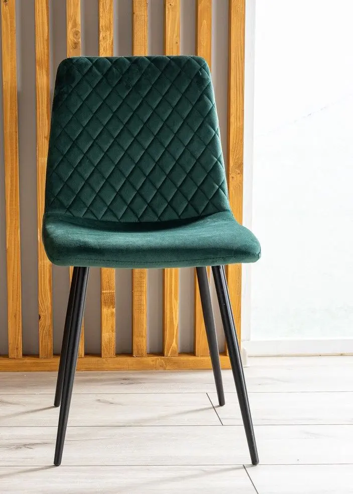 Scaun Signal Irys Velvet (Black/Green)