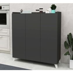 Tumba Fabulous Multifunctional Cabinet With 3 Doors (Anthracite)