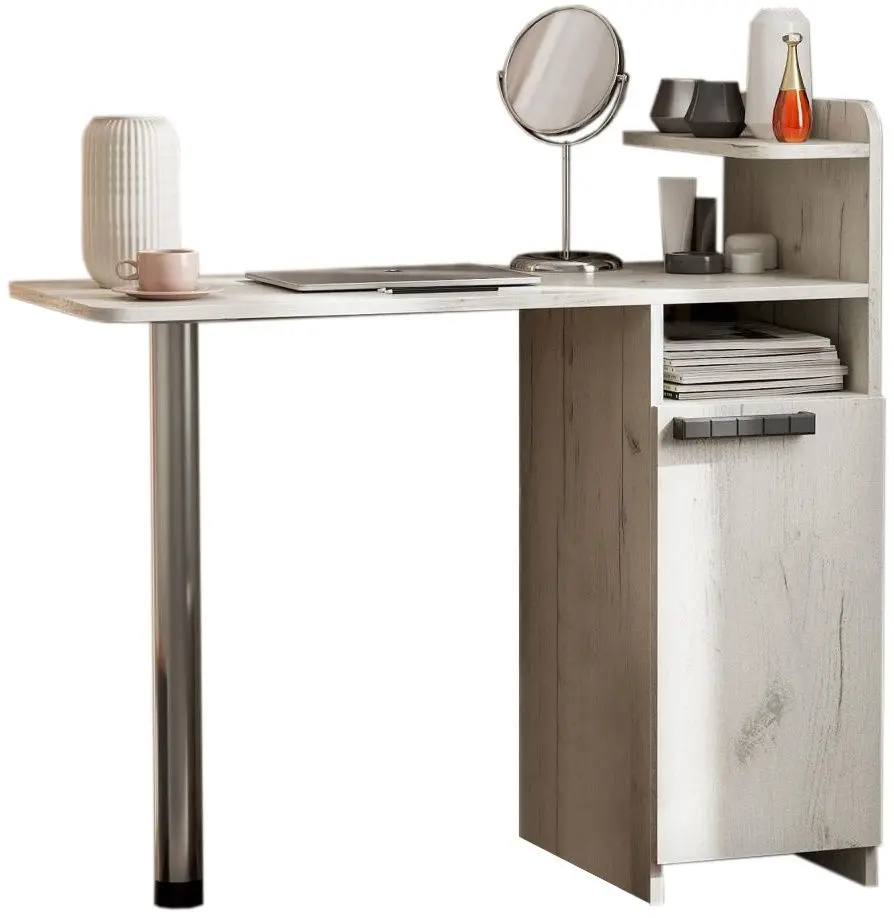 Туалетный столик Стендмебель №2 (Дуб Крафт Белый)