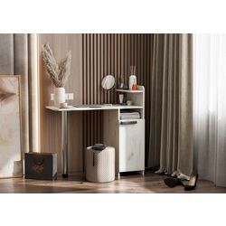 Туалетный столик Стендмебель №2 (Дуб Крафт Белый) Thumb