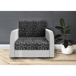 Fotoliu Space Meble Amerykanka Twice 80 Flowers 83/D511 (Gray/White) Thumb