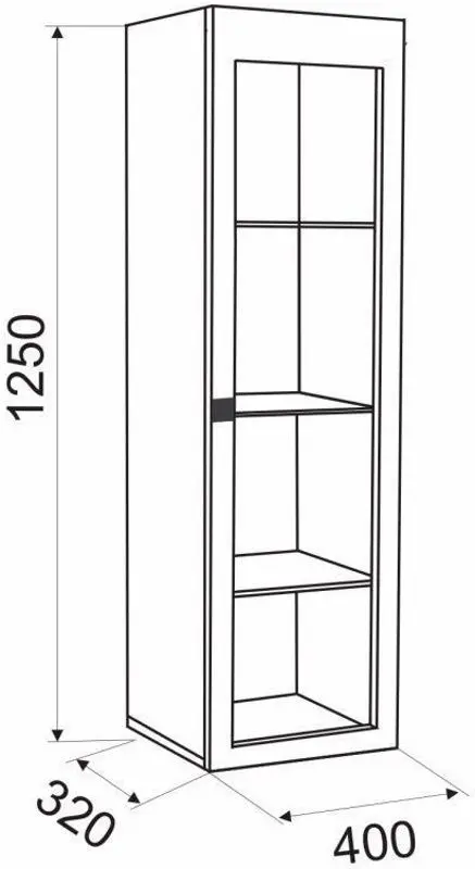 Penal suspendat Ambianta Oscar 0.4 (cu sticla)