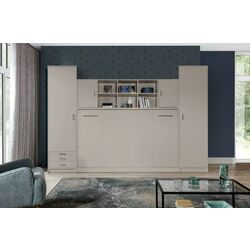 Set mobilier New Elegance Basic BS-P-H-120 + BS-SZ-S + BS-SZ-P + BS-N Horizontal 120x200 (Congo) Thumb