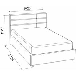 Кровать Ambianta Amigo 0.9 Thumb