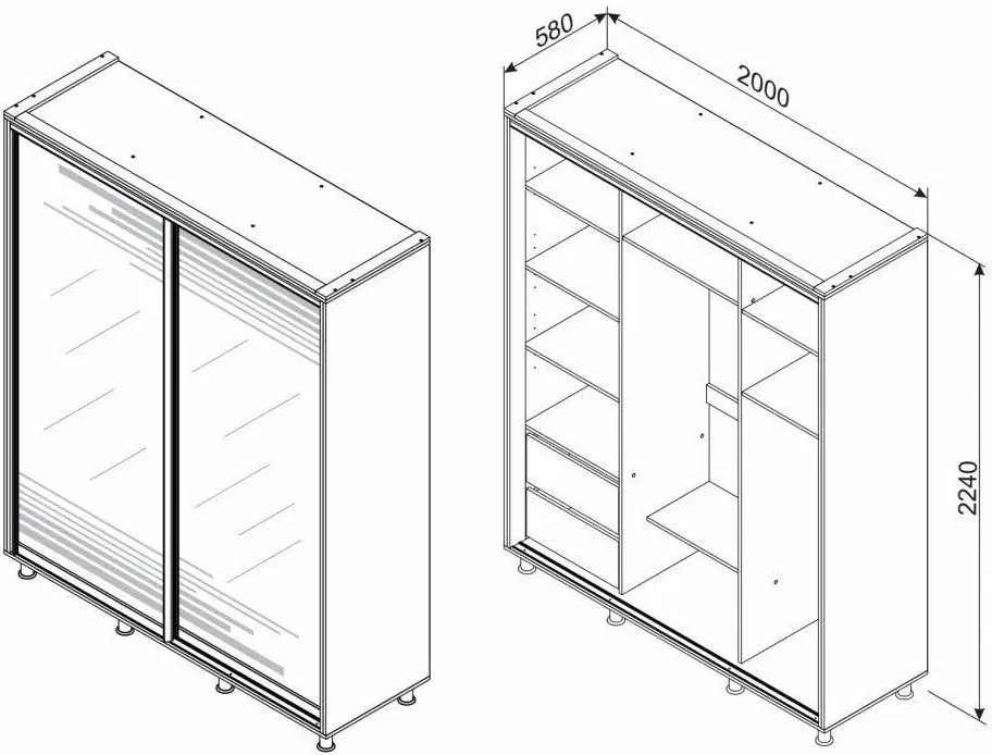 Dulap-cupe Ambianta Venus 2.0
