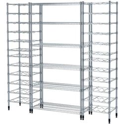 Etajera Ikea Omar 3 sectiuni/polite 187x36x181 (Inox) Thumb