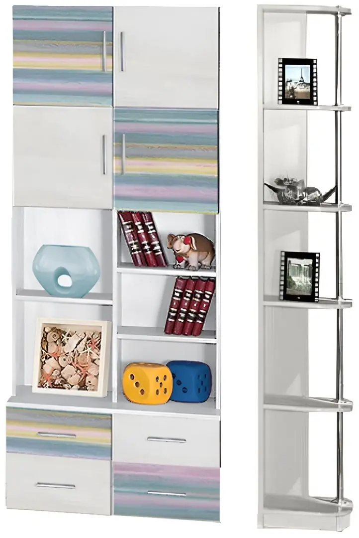 Dulap cu etajera Modern Fantasy (Alaska/Holi)